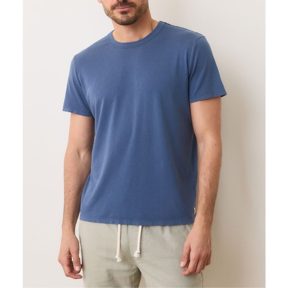 ✨Marine Layer Signature Sea Change Crew Vintage Indigo Sz Large Tee✨